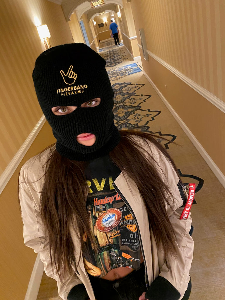 Fingerbang Firearms Bank Robber Mask